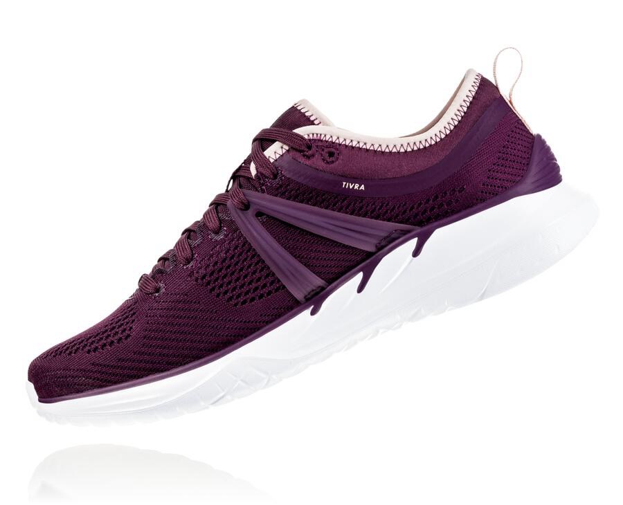 Chaussure Running Hoka One One Tivra Femme - Violette - PGN-259048